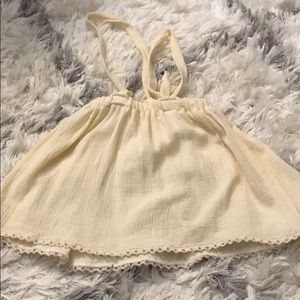 Adorable tie strap top